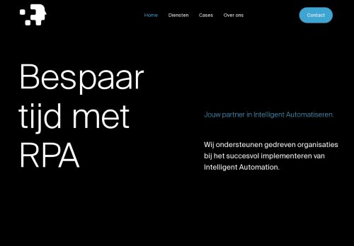 Screenshot van ai-process.nl