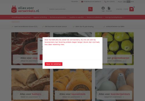Screenshot van allesvoorverswinkels.nl
