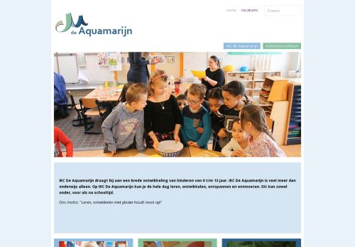 Screenshot van aquamarijn.asg-almere.nl