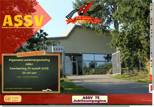 Screenshot van assv.deds.nl