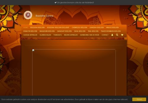 Screenshot van boeddhacentre.nl