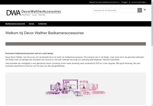 Screenshot van decorwaltheraccessoires.nl