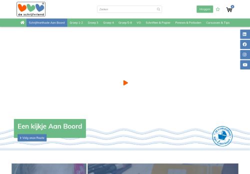 Screenshot van deschrijfvriend.nl