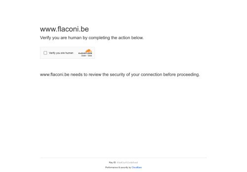 Screenshot van flaconi.be