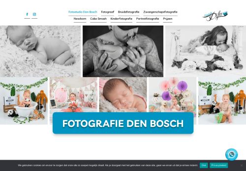 Screenshot van fotostudiodifa.nl