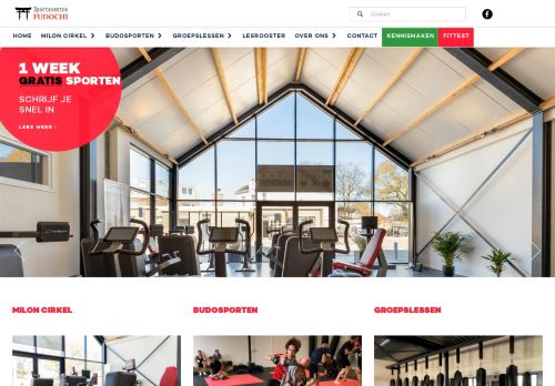 Screenshot van fudochi.nl