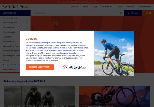 Screenshot van futurumshop.nl