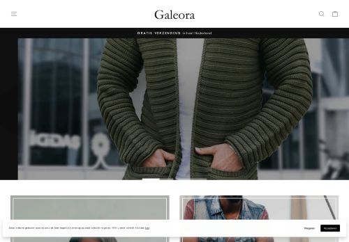 Screenshot van galeora.nl