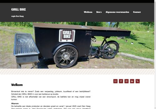 Screenshot van grillbike.nl