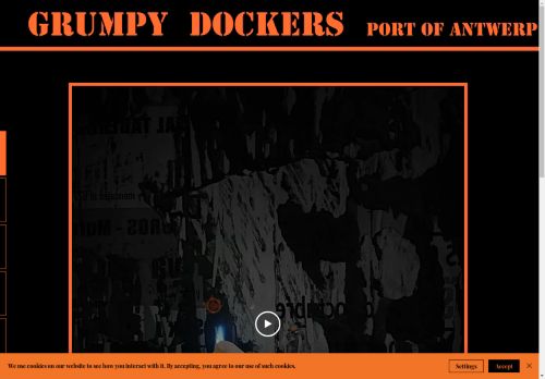 Screenshot van grumpydockers.be