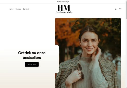 Screenshot van haarlemsemode.nl