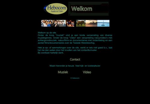 Screenshot van hebocom.nl