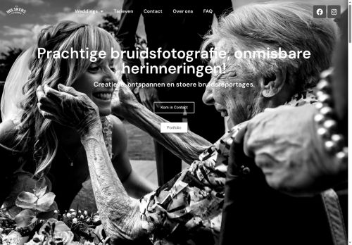 Screenshot van hulskers.nl