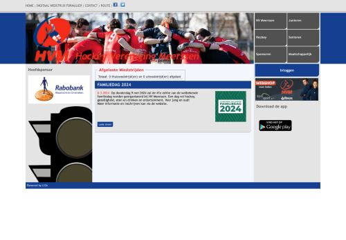 Screenshot van hvmeerssen.nl