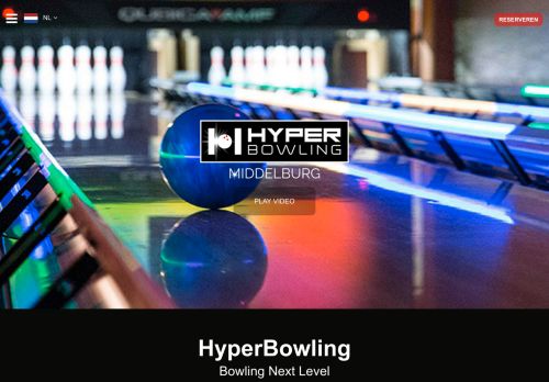 Screenshot van hyperbowling.nl