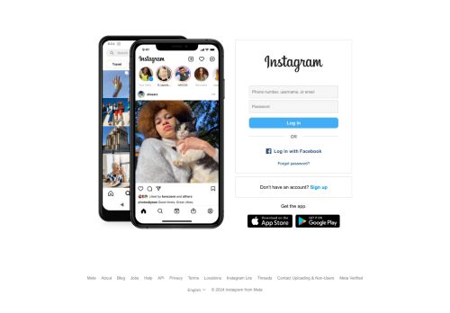 Screenshot van instagram.com