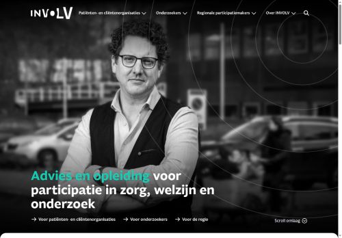 Screenshot van involv.nl