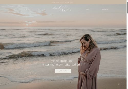 Screenshot van lindakivitsfotografie.nl