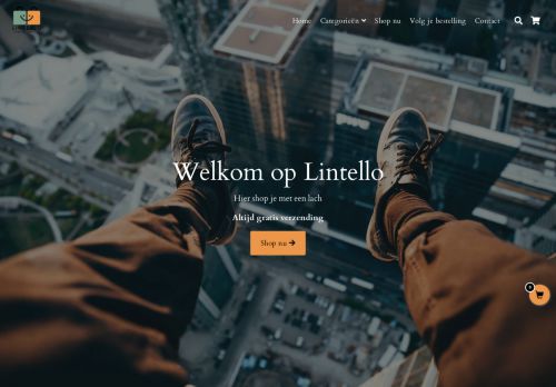 Screenshot van lintello.nl