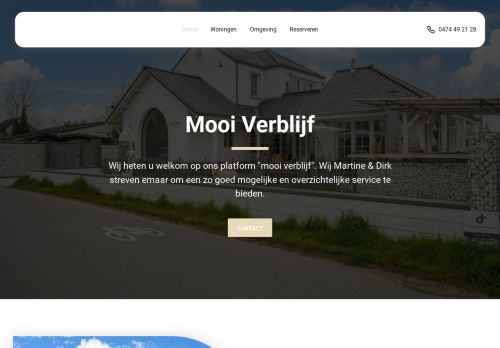 Screenshot van mooiverblijf.be