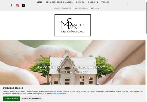 Screenshot van msgestioninmobiliaria.es