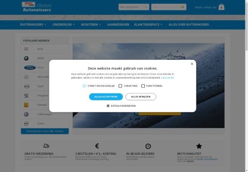 Screenshot van nieuweruitenwissers.nl