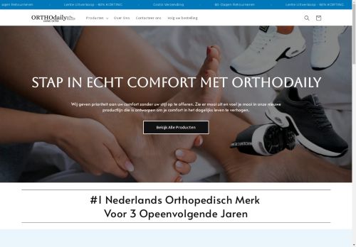 Screenshot van orthodaily.nl