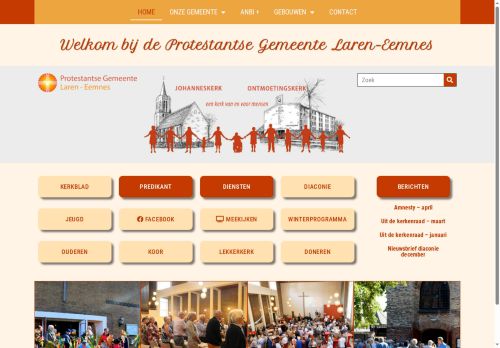 Screenshot van pglaren-eemnes.nl