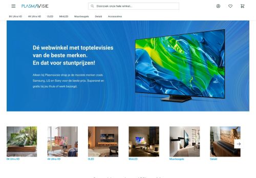 Screenshot van plasmavisie.nl