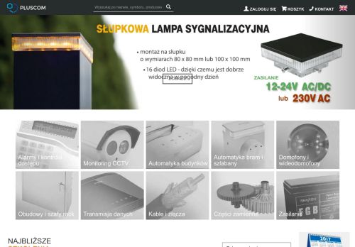 Screenshot van pluscom.pl