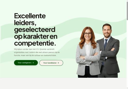 Screenshot van qcombr.nl