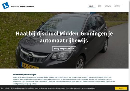 Screenshot van rijschoolmiddengroningen.nl