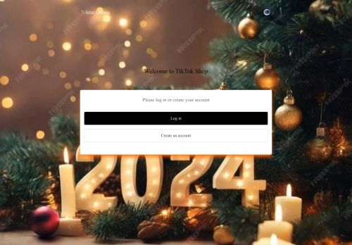 Screenshot van www.tiktokshopie.cc