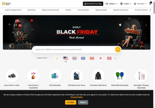 Screenshot van u-buy.be