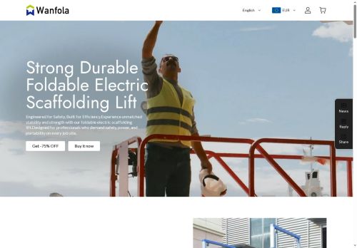 Screenshot van wanfola.com