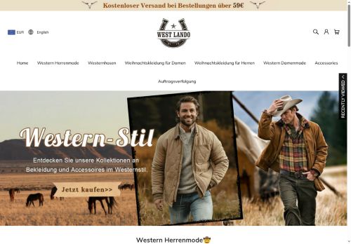 Screenshot van westlando.de
